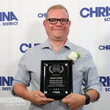 Photo of Jason Lomas Paraprofessional Employee Champion of the Year